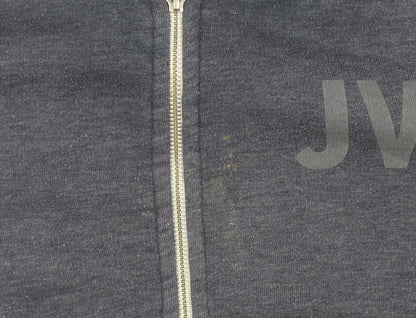 Mens UK Size L Jack Wills Blue Full Zip Hoodie