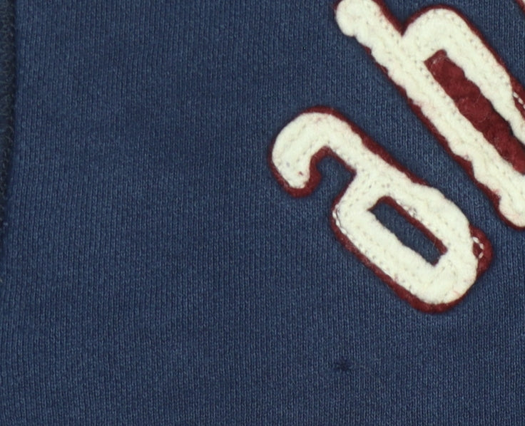 Abercrombie Unisex Blue Pullover Hoodie XL