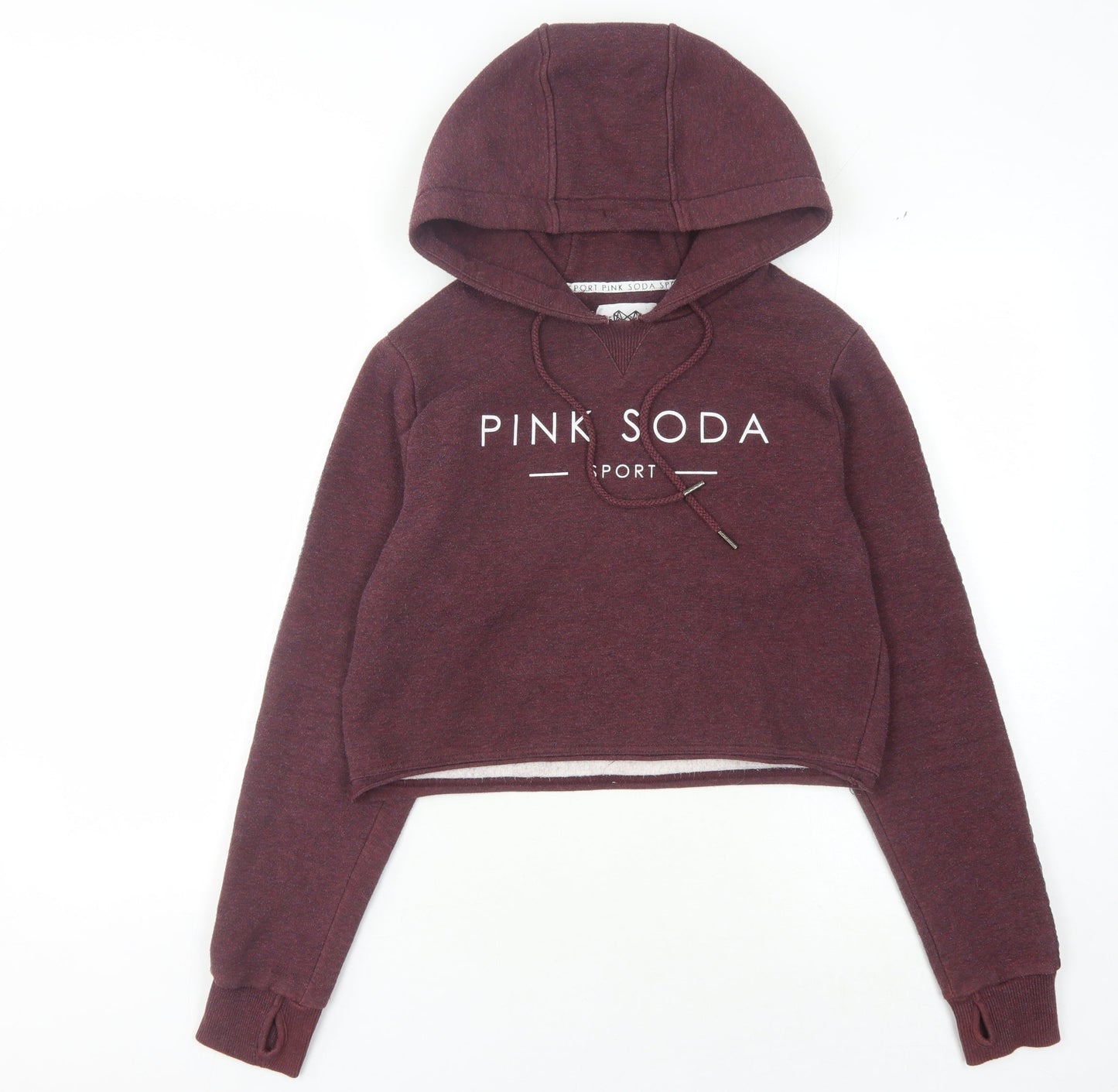 Pink Soda Sport Women's Purple Hoodie Size 10