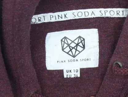 Pink Soda Sport Women's Purple Hoodie Size 10