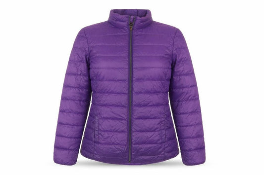 Marks & Spencer Women's Purple Puffer Jacket, Size 10