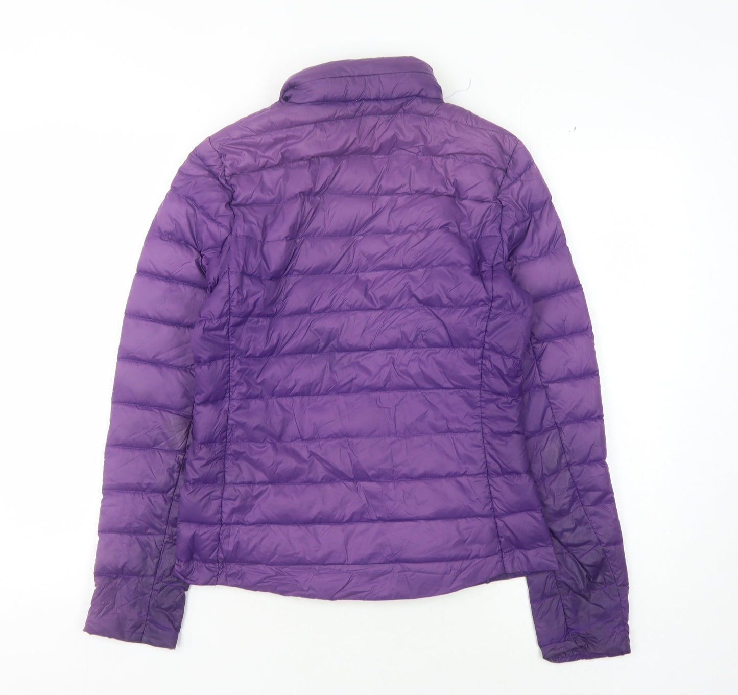 Womens UK Size 10 Marks and Spencer Purple Puffer Jacket