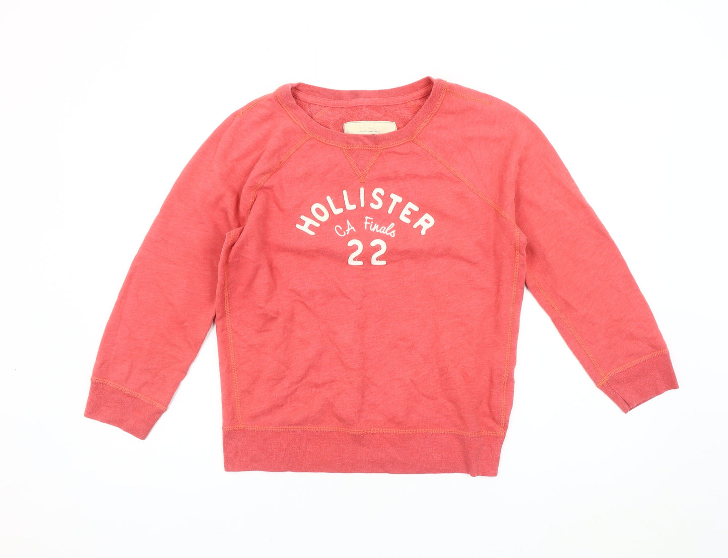 Hollister Women's Pink Pullover Sweatshirt M