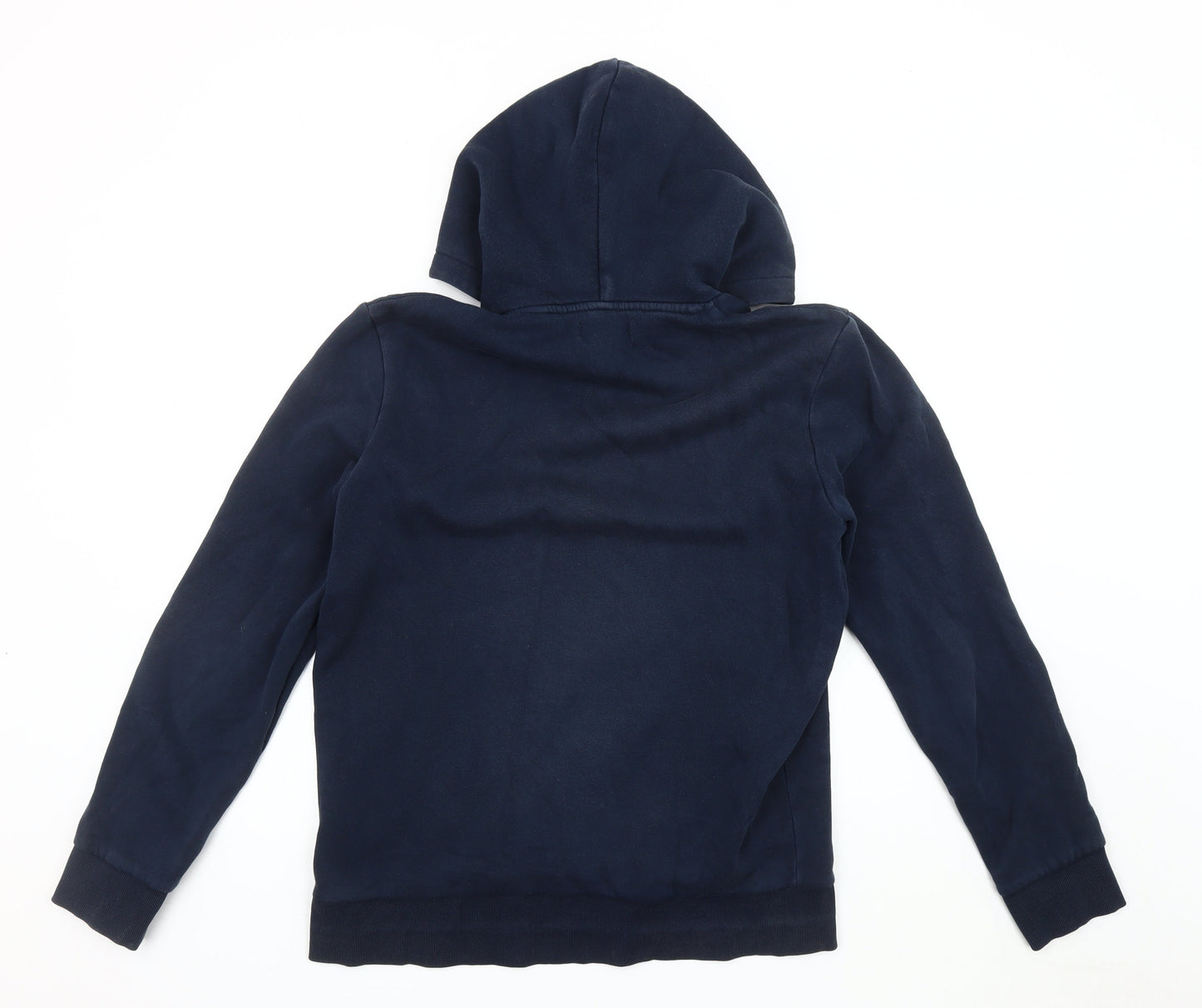 Mens UK Size L JACK & JONES Blue Pullover Hoodie