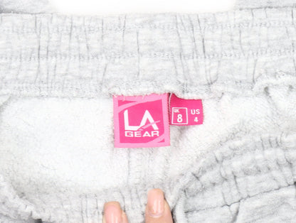 LA Gear Women's Grey Jogger Trousers Size 8