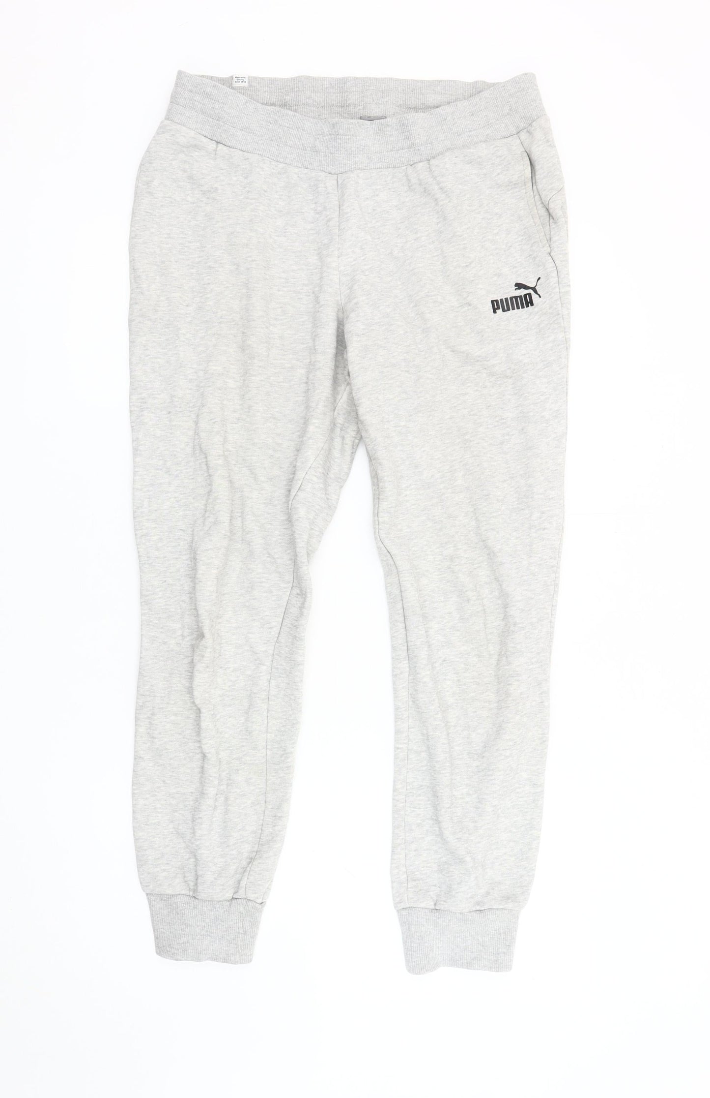 Puma Unisex Grey Jogger Trousers - Size L, Activewear