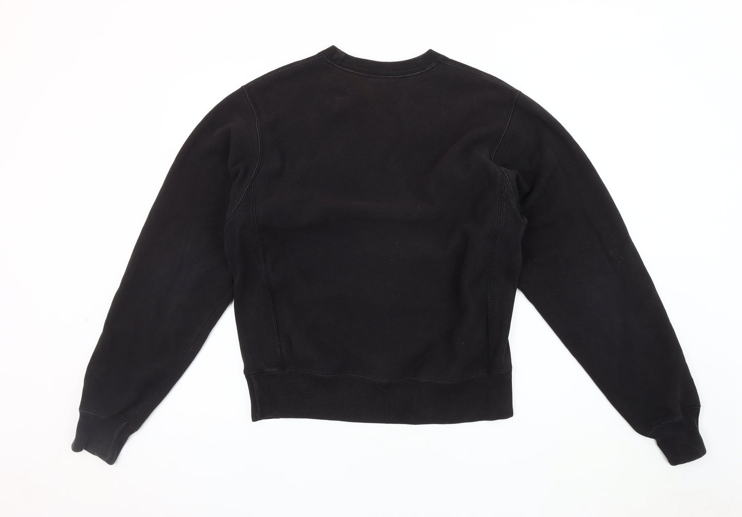 Mens UK Size S Champion Black Pullover Sweatshirt