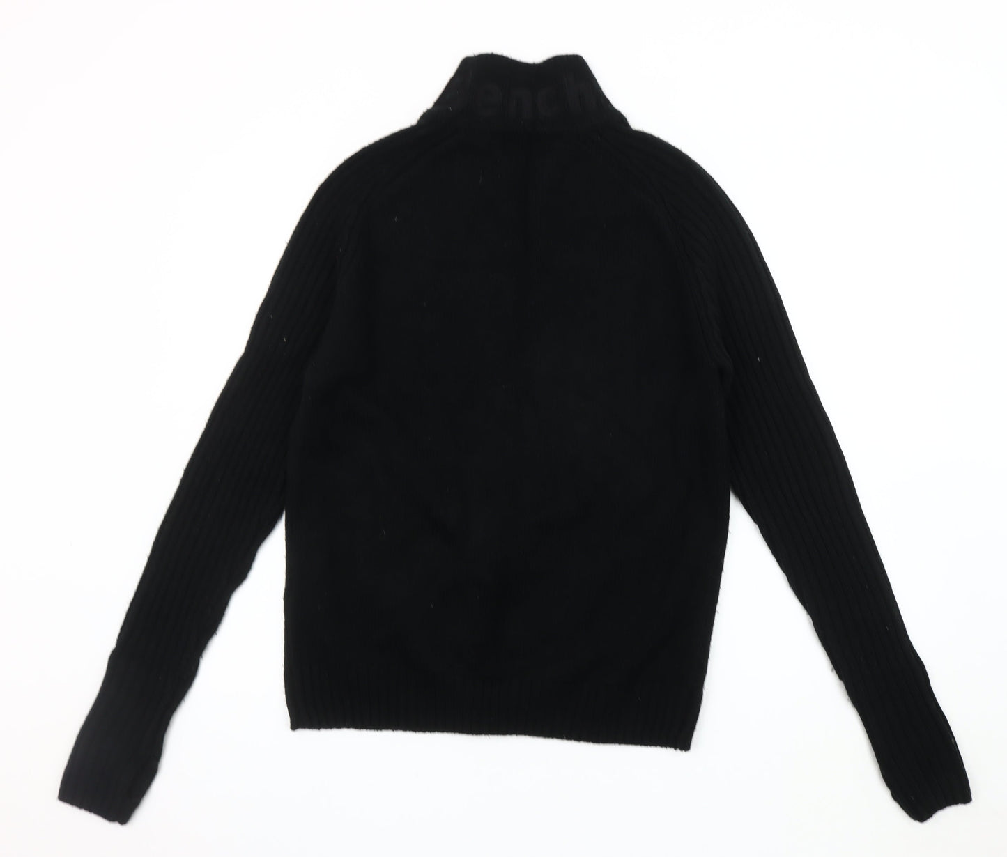 Mens UK Size M Bench Black Basic Jacket