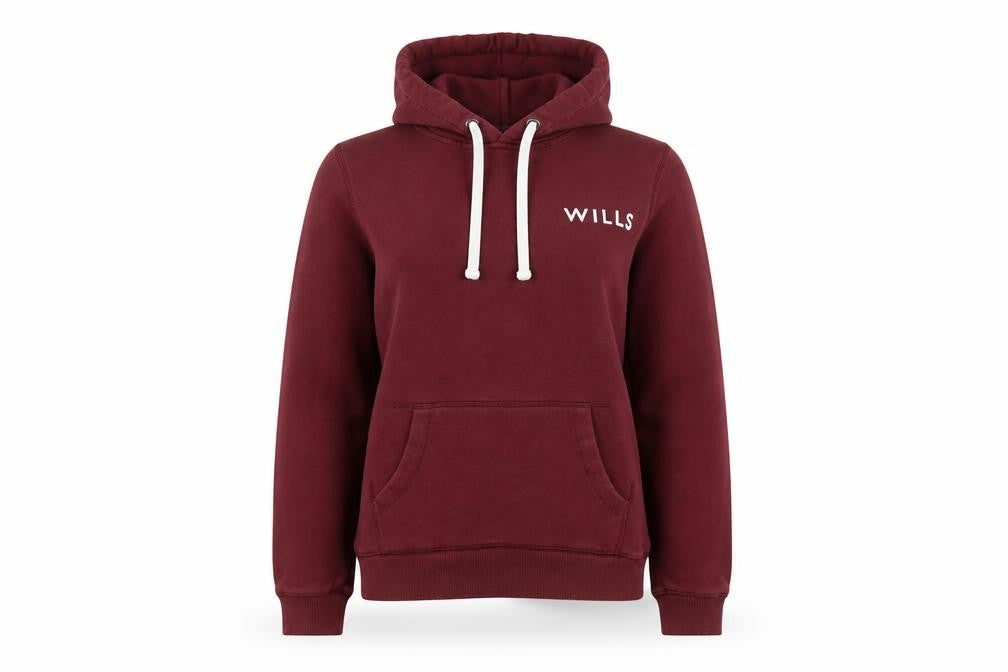 Womens UK Size S Jack Wills Red Pullover Hoodie
