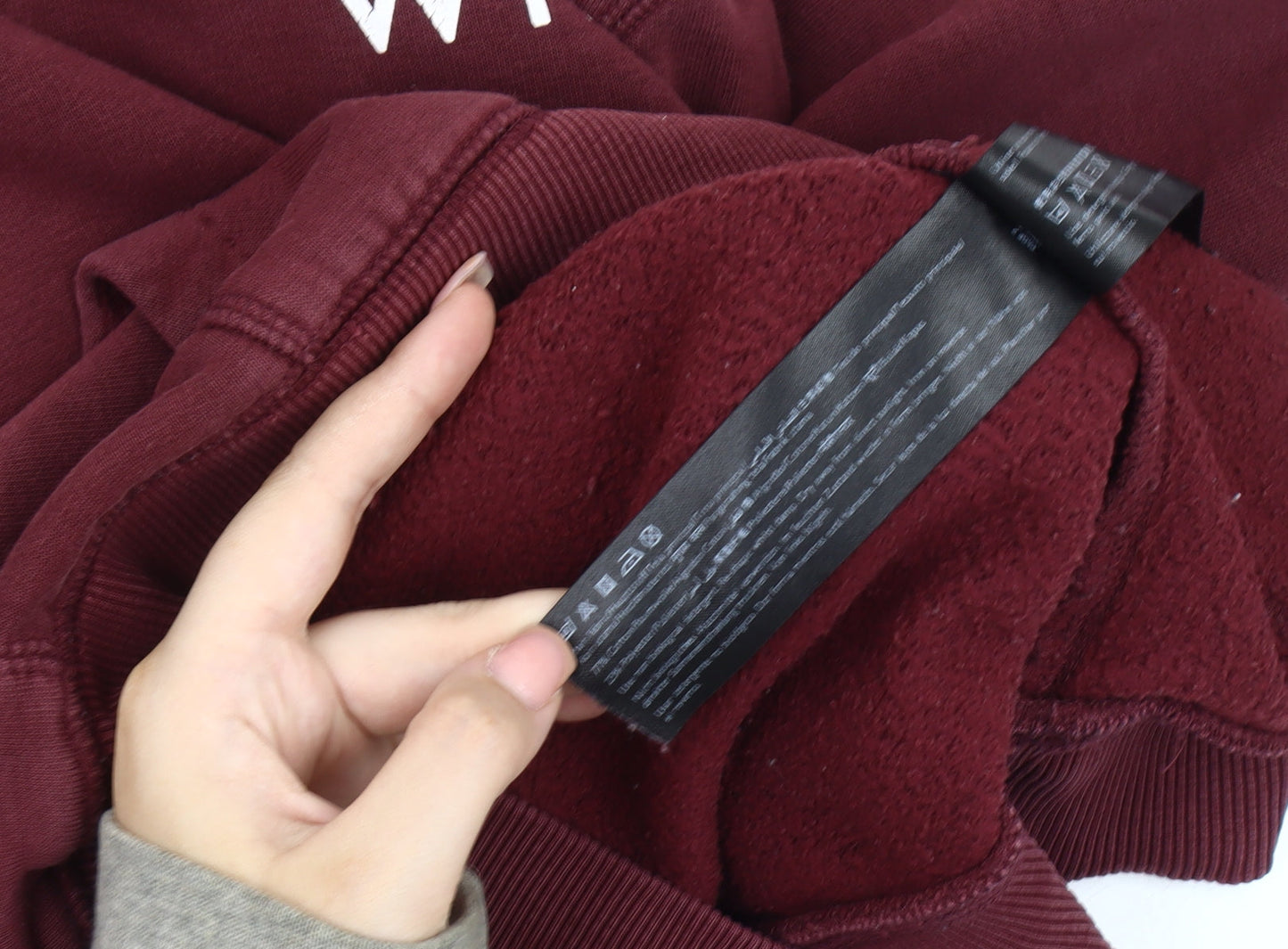 Womens UK Size S Jack Wills Red Pullover Hoodie