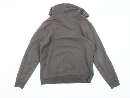 Pineapple Women's Grey Logo Hoodie M Cotton