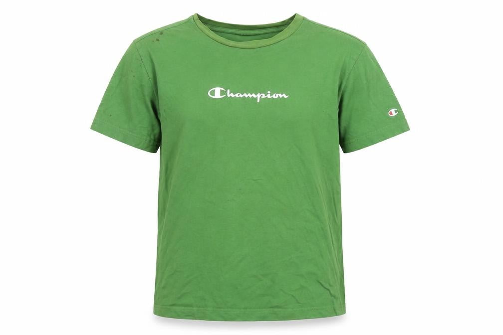 Mens UK Size S Champion Green  T-Shirt