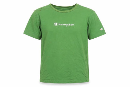 Mens UK Size S Champion Green  T-Shirt