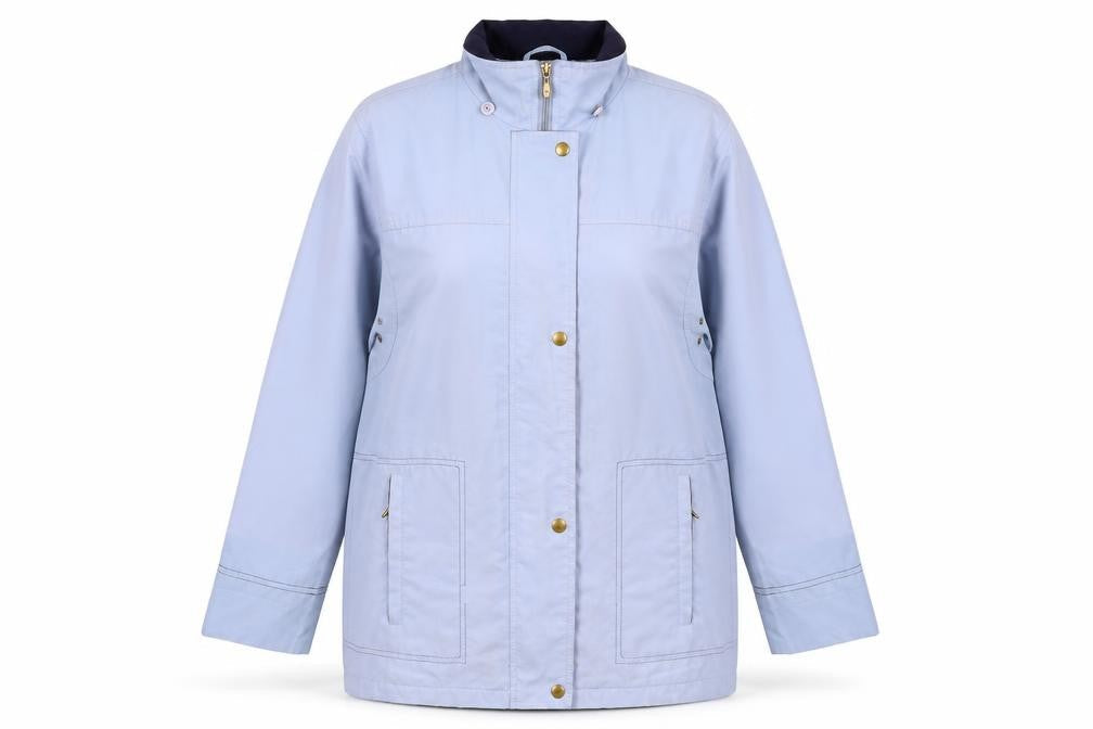 Womens UK Size 10 EWM Blue Basic Jacket
