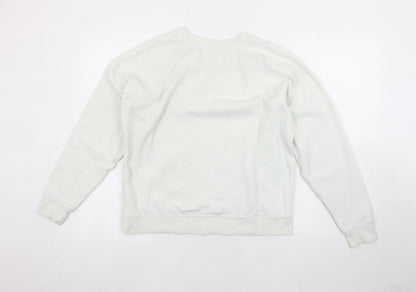 Womens UK Size 6 Jack Wills White Pullover Sweatshirt