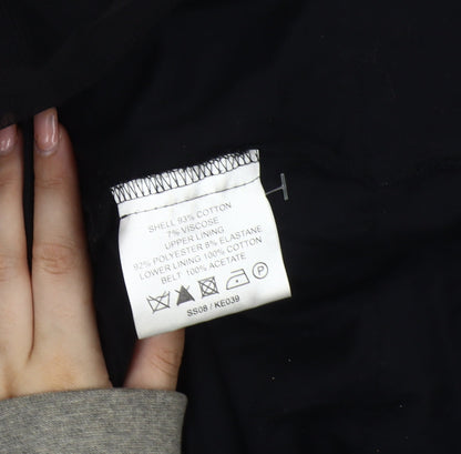 Karen Millen Women’s Black Ivory Crochet Dress Size 8