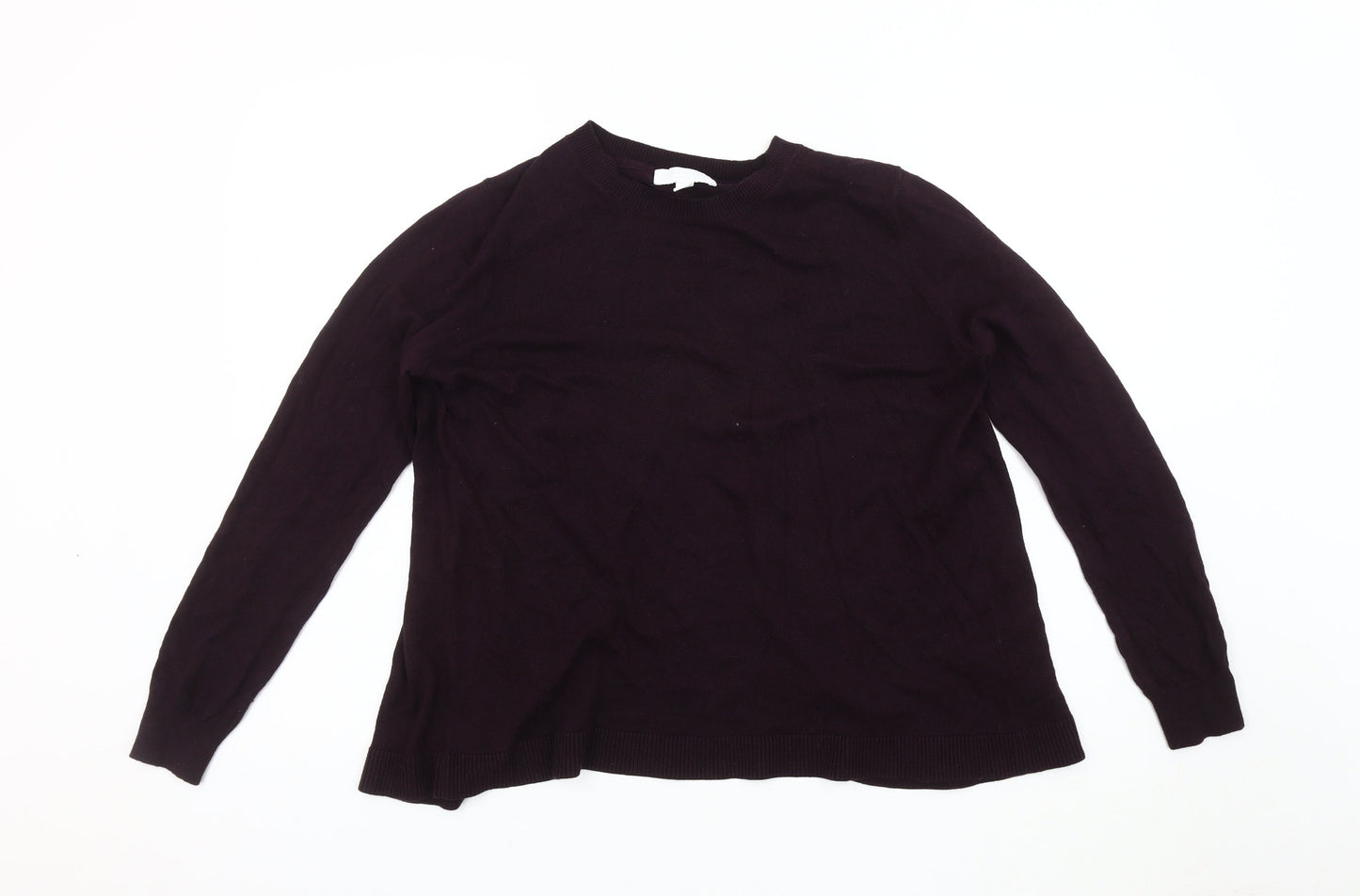 Womens UK Size 8 The White Company Black Pullover Jumper