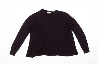 Womens UK Size 8 The White Company Black Pullover Jumper