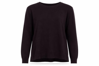 Womens UK Size 8 The White Company Black Pullover Jumper