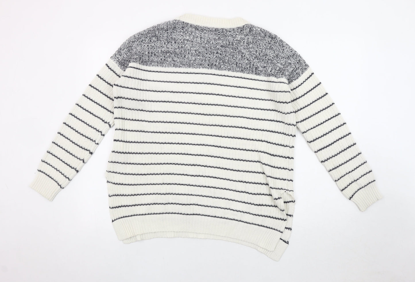 Womens UK Size S VERO MODA Ivory Pullover Jumper