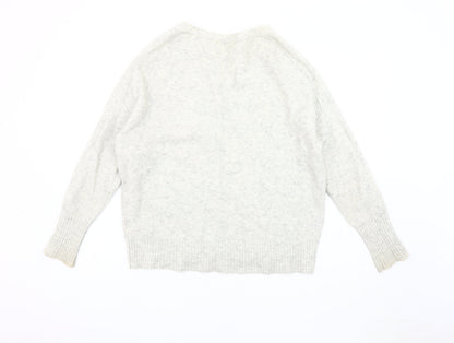 Womens UK Size M AllSaints Ivory Jumper Jumper