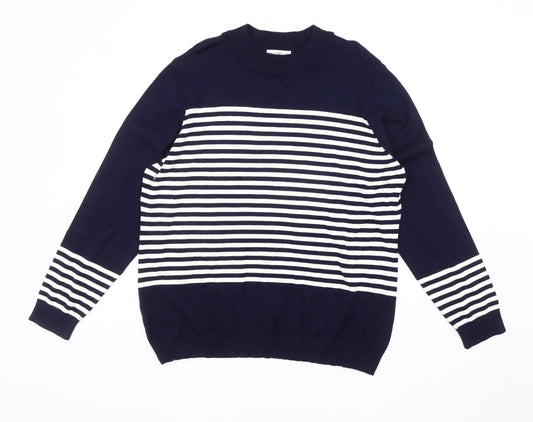 Womens UK Size XL Gallery Blue Pullover Jumper
