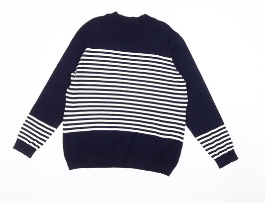 Womens UK Size XL Gallery Blue Pullover Jumper