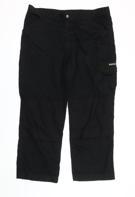 Dunlop Men's Black Cargo Trousers 8XL Workwear