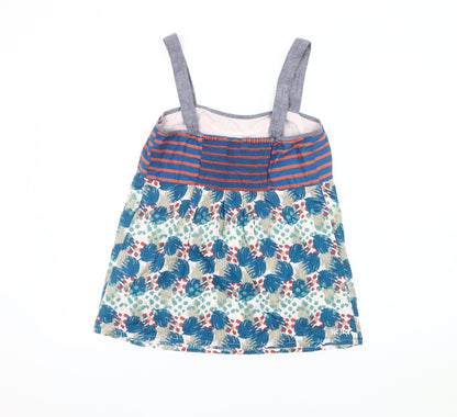 Womens UK Size 10 Fat Face Multicoloured Camisole Tank