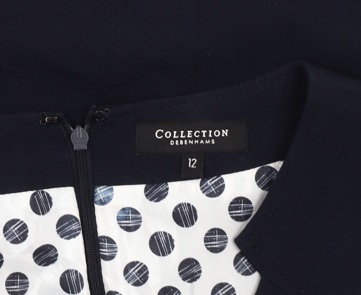 Debenhams Women’s Blue Sheath Dress Size 12