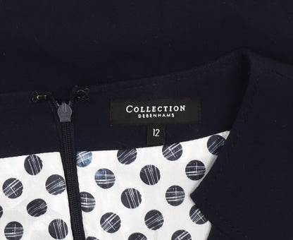 Debenhams Women’s Blue Sheath Dress Size 12