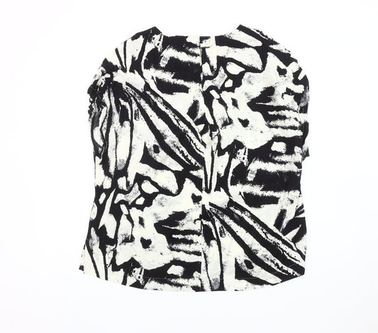 Womens UK Size 16 NEXT Black Basic Blouse
