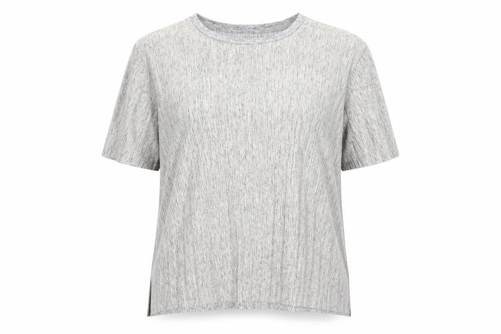 Womens UK Size 16 Marks and Spencer Grey Basic T-Shirt