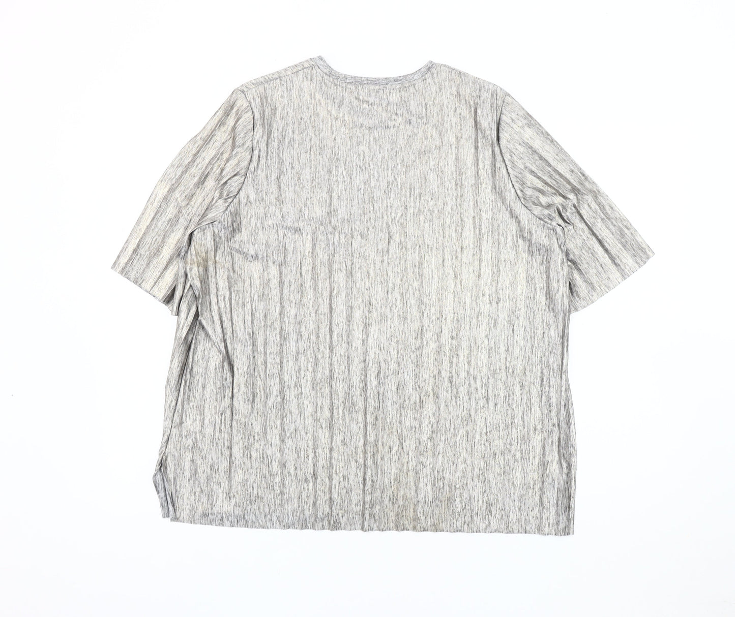 Womens UK Size 16 Marks and Spencer Grey Basic T-Shirt