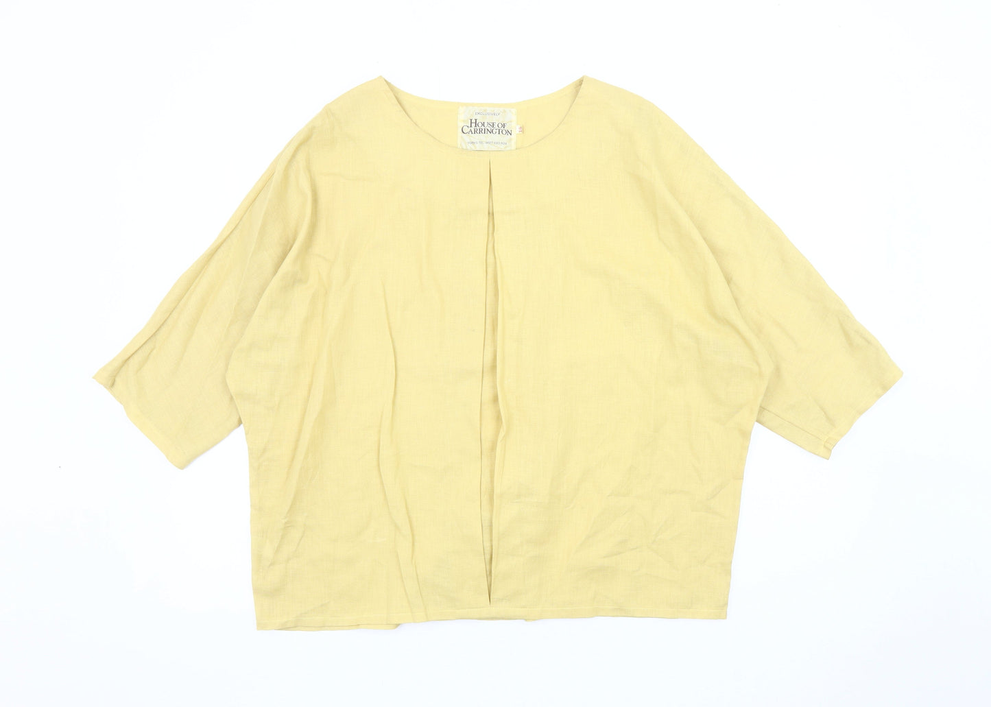 House of Carrington Women’s Yellow Cotton Top