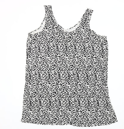Marks and Spencer Women's Animal Print Tank Top, XL