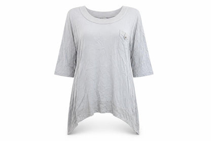Womens UK Size 18 Per Una Grey Basic Tunic