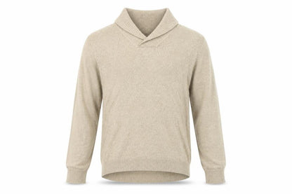Perry Ellis Men's Beige Roll Neck Pullover Jumper M
