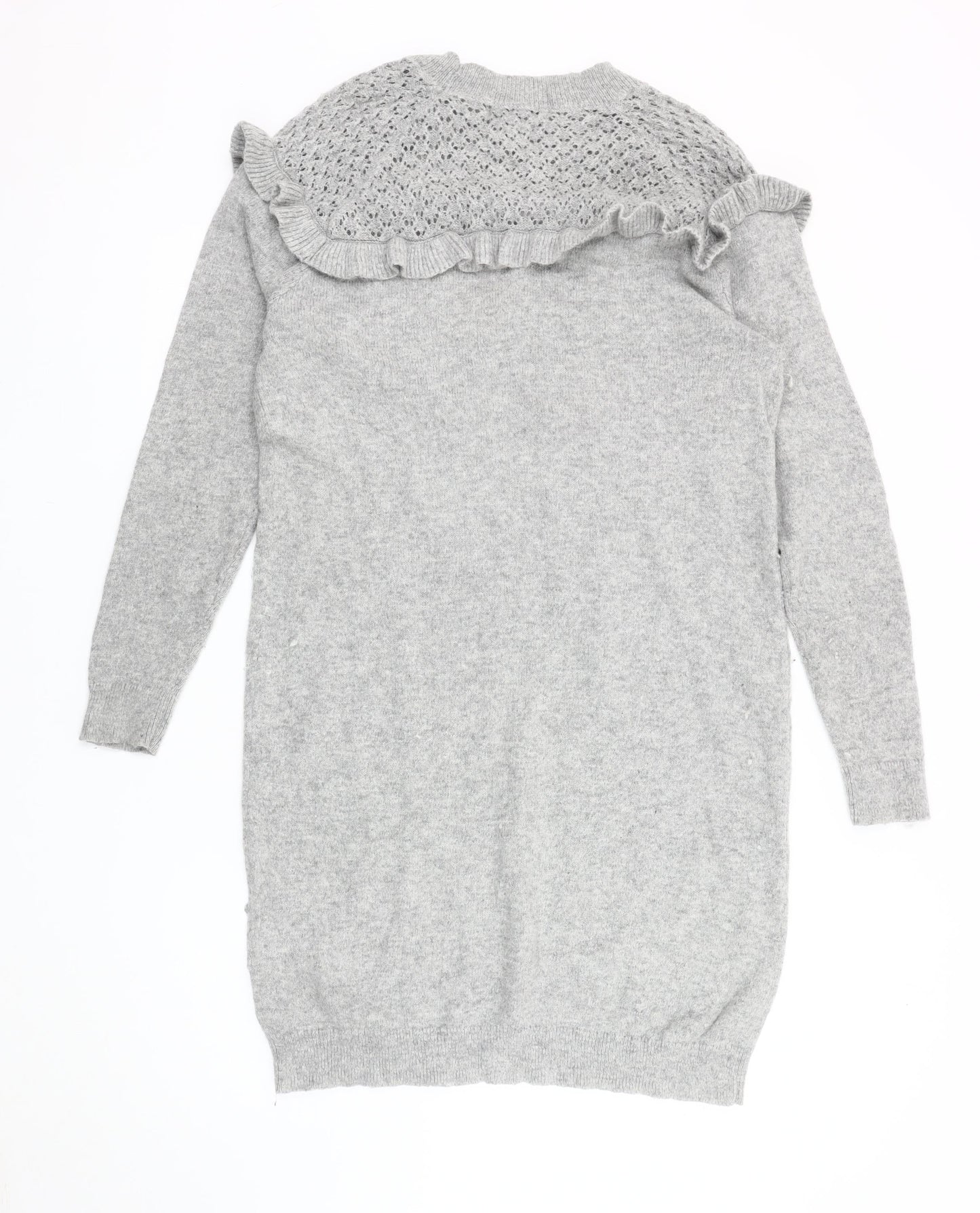 Womens UK Size 16 NEXT Grey Pullover Jumper