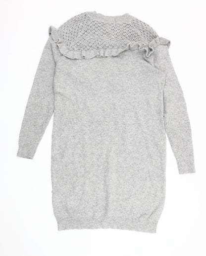 Womens UK Size 16 NEXT Grey Pullover Jumper