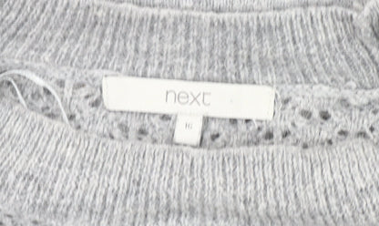 Womens UK Size 16 NEXT Grey Pullover Jumper