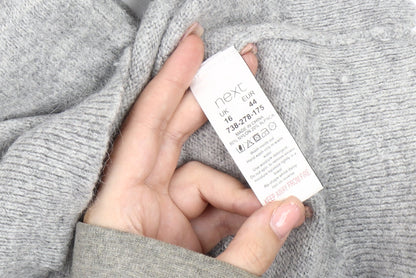 Womens UK Size 16 NEXT Grey Pullover Jumper