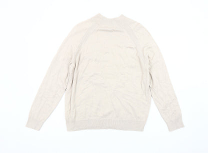 Womens UK Size 18 Marks and Spencer Beige Pullover Jumper