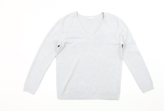 Womens UK Size 14 BHS Grey Pullover Jumper