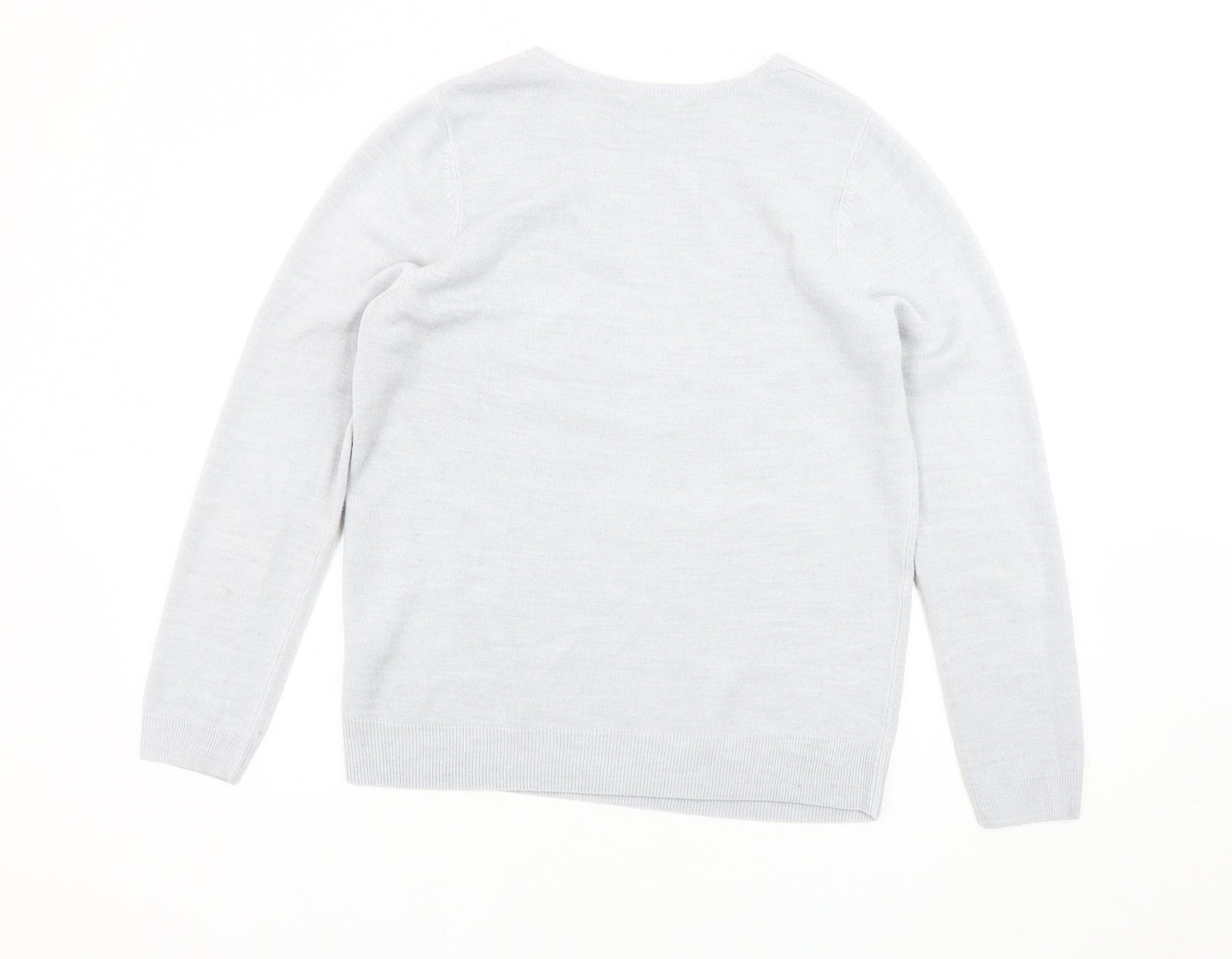 Womens UK Size 14 BHS Grey Pullover Jumper
