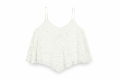 Womens UK Size S American Eagle Outfitters Ivory Camisole Tank