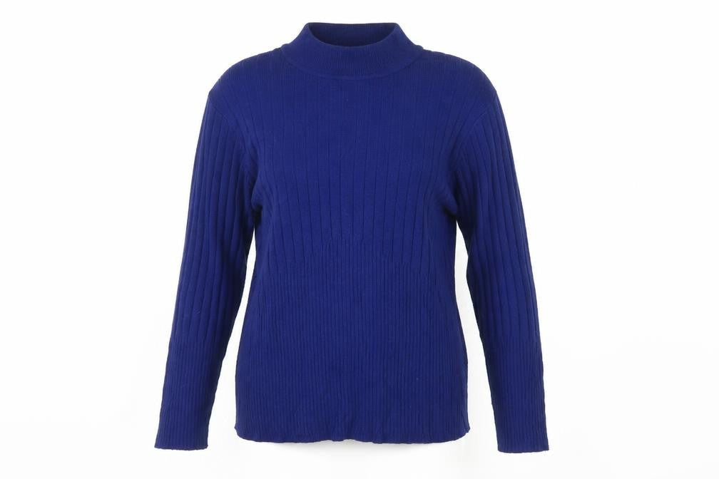 Womens UK Size 14 Marks and Spencer Blue Pullover Jumper
