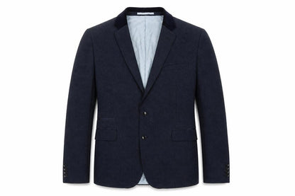 Mens UK Size 46 Marks and Spencer Regular Blue Suit Jacket