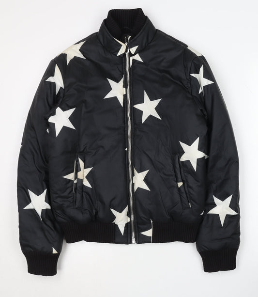 Juicy Couture Women's Black XS Bomber Jacket