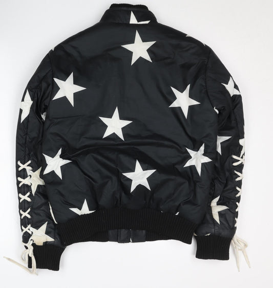 Juicy Couture Women's Black XS Bomber Jacket